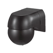 Sensore PIR parete esterno nero 12m 180° IP44 V-TAC VT-8028