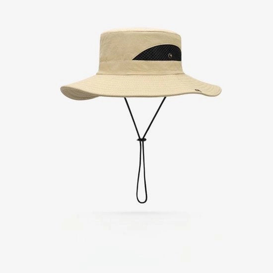 Cappello da sole con bordo ultralargo-UPF50+ impermeabile, adatto per escursionismo, campeggio, protezione solare estiva