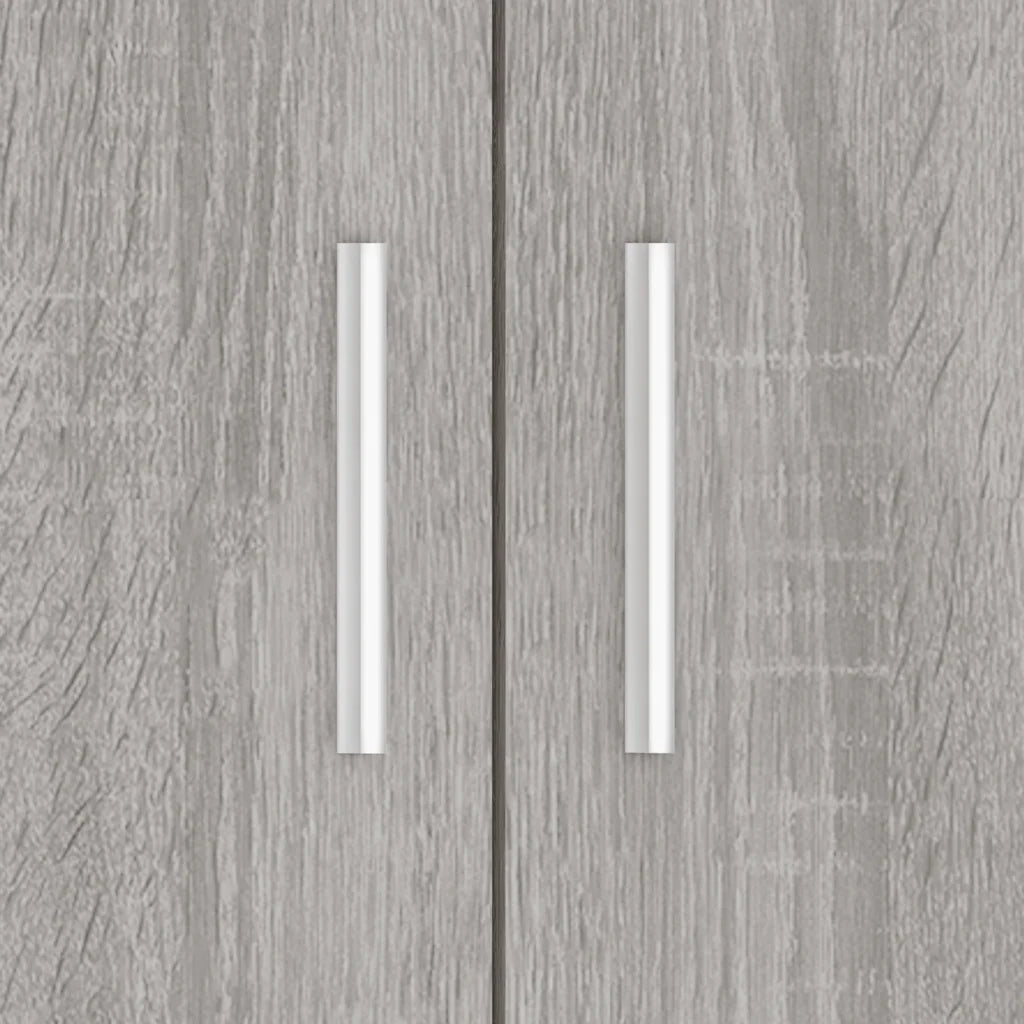 Supporto Acquario 81x36x73cm in Legno Multistrato Grigio Sonoma 833629