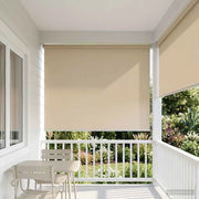 Voletta a rullo con protezione UV Beige 120 x 230 cm Poliestere
