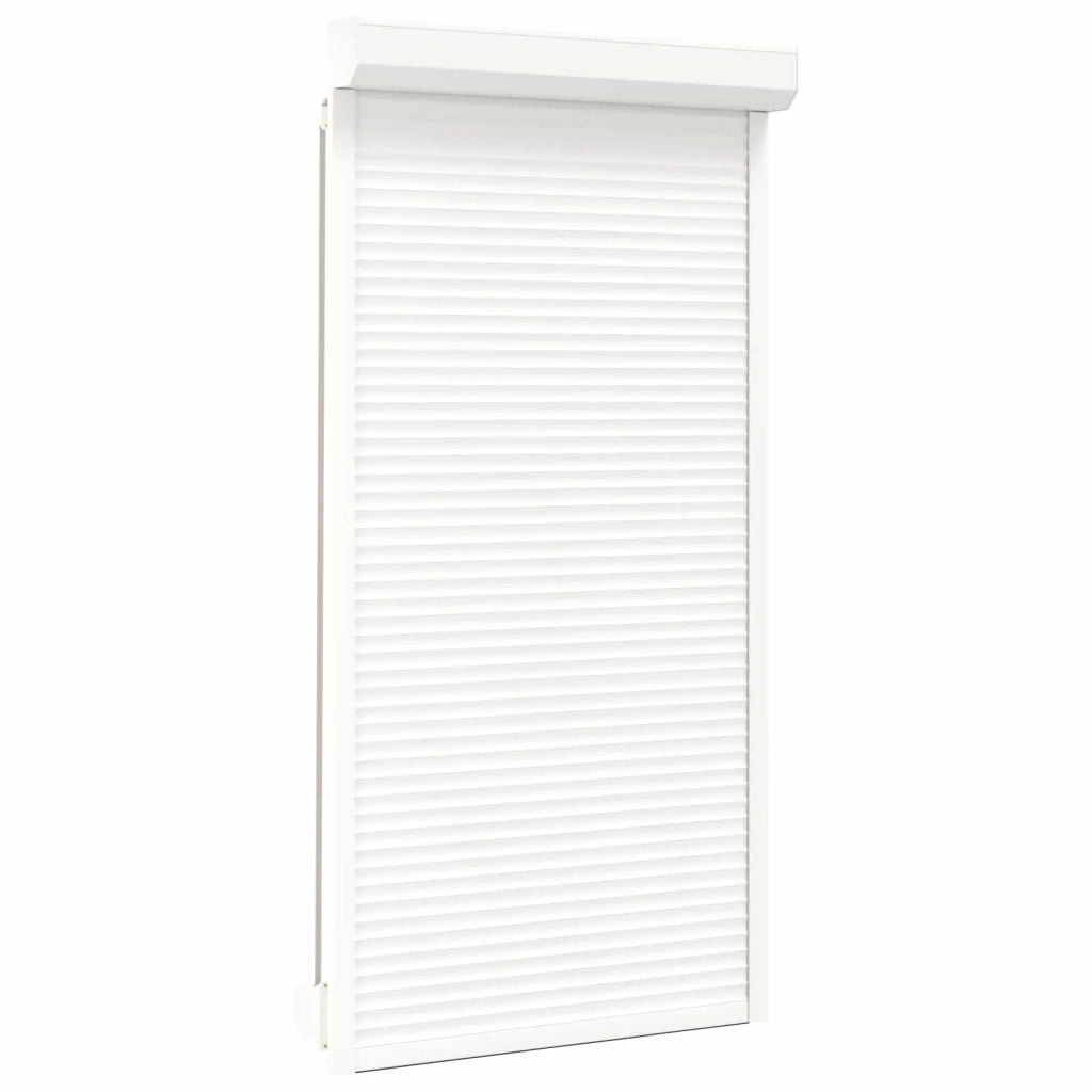 Persiana a rullo Bianco 110 x 220 cm Alluminio e poliuretano