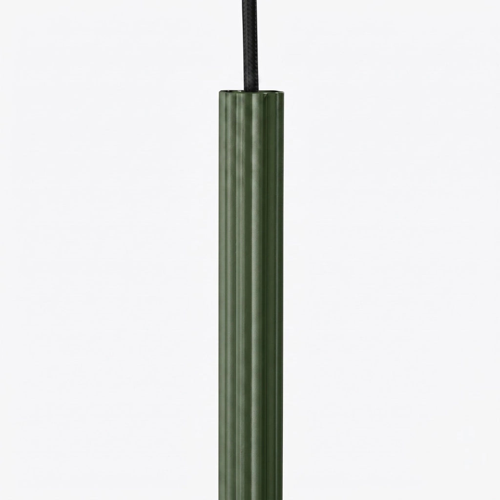 Lampada a sospensione ARCHE 2P verde oliva
