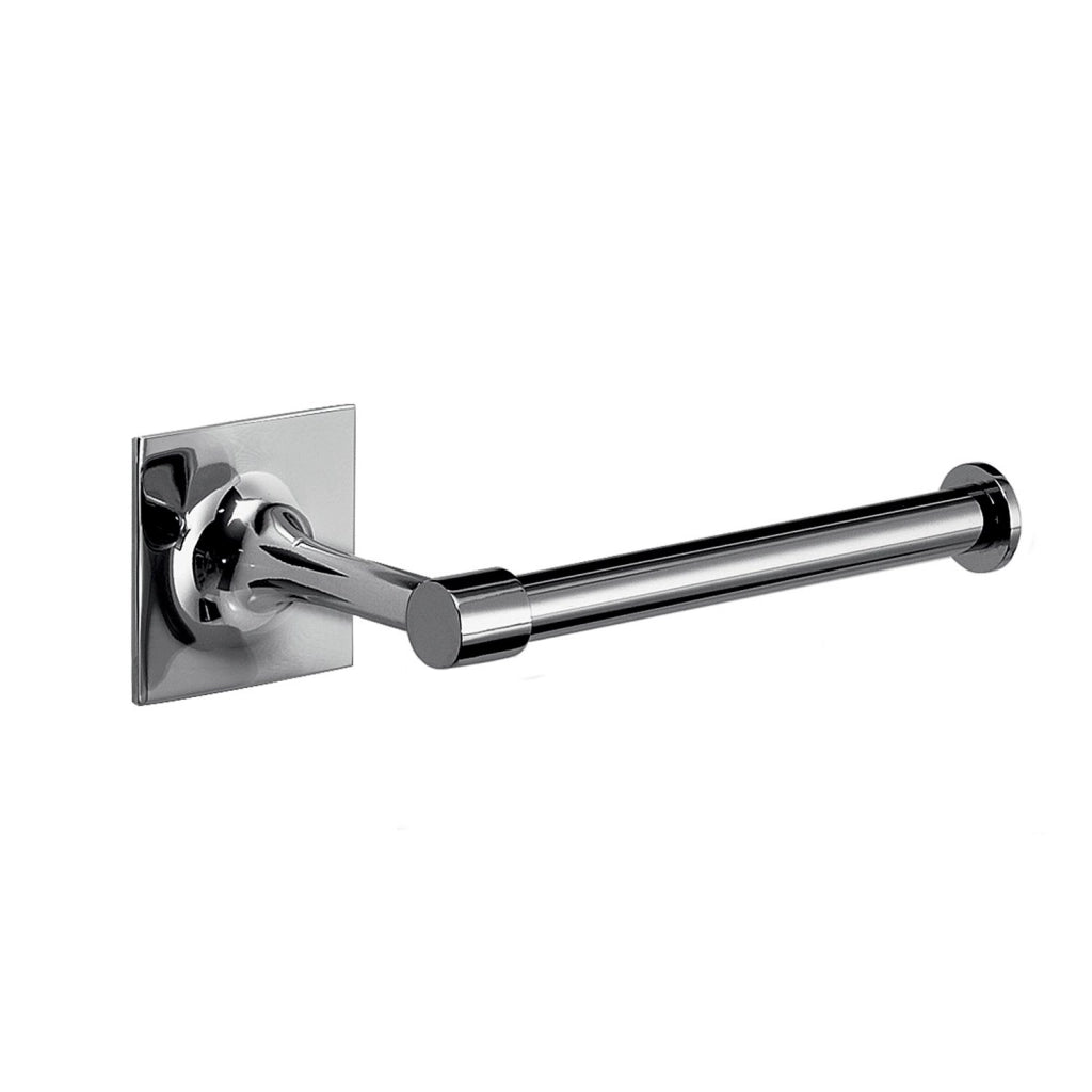 Portarotolo da muro in ottone e Cromall WZ24 Gedy serie WIZARD Cromato