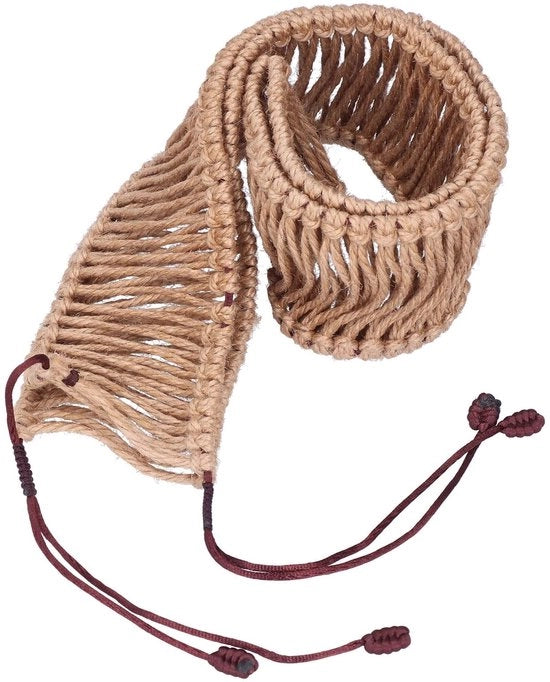 Decorazione Handpan - Copertura Protettiva a Tela di Rattan