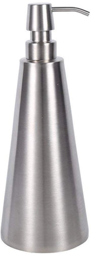Dispensatore di sapone in acciaio inossidabile grande 800 ml - per bagno - dispensatore di sapone con pompa in acciaio inossidabile.