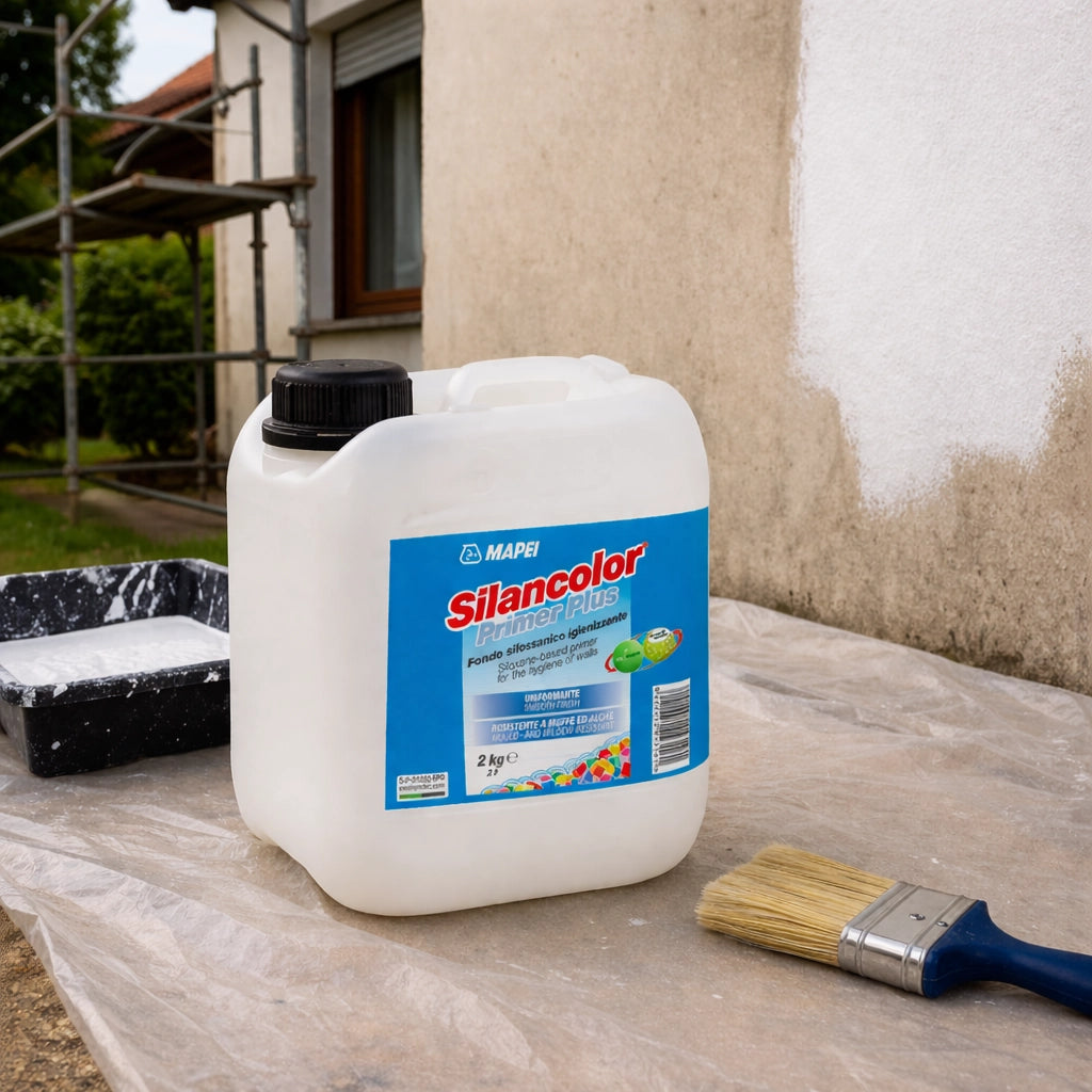 Mapei silancolor primer plus fondo silossanico igienizzante 2 kg