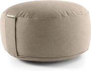 Mattoncino yoga a forma di loto per meditazione - altezza seduta 15cm - copertura lavabile in cotone - imbottitura di spugna - certificato GOTS