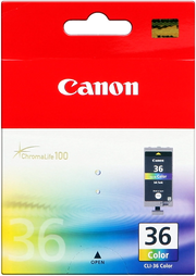 Canon Cartuccia d'inchiostro a colori CLI-36 C/M/Y