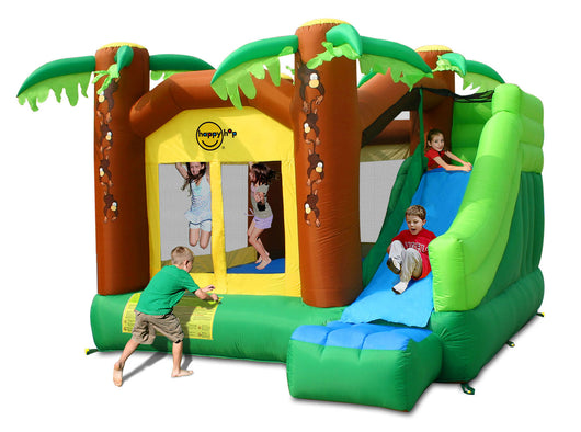 Castello Gonfiabile per Bambini Jungle Climb 390x330x270 cm Portata Massima 225 kg