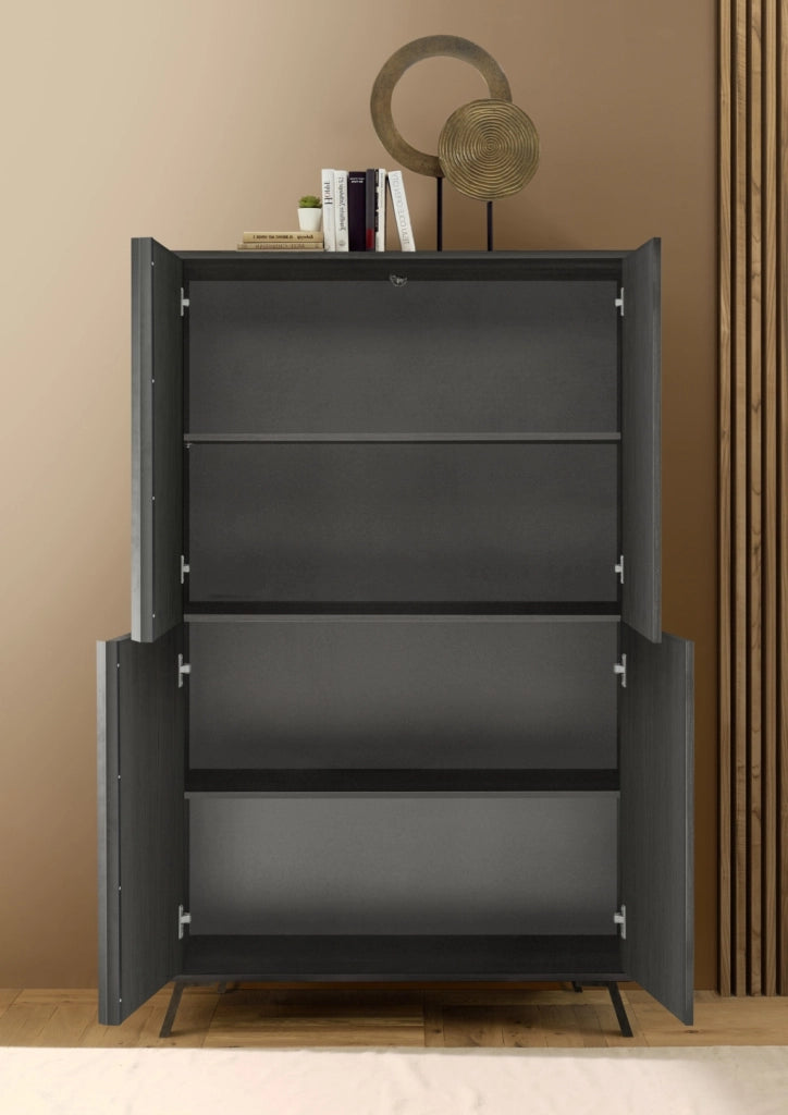 Credenza SALEM nero frassino