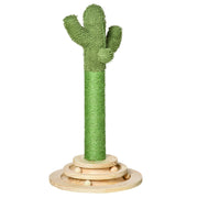 Albero tiragraffi per gatti con palla e piattaforma ¨C zephmum ¨C Verde 60 cm