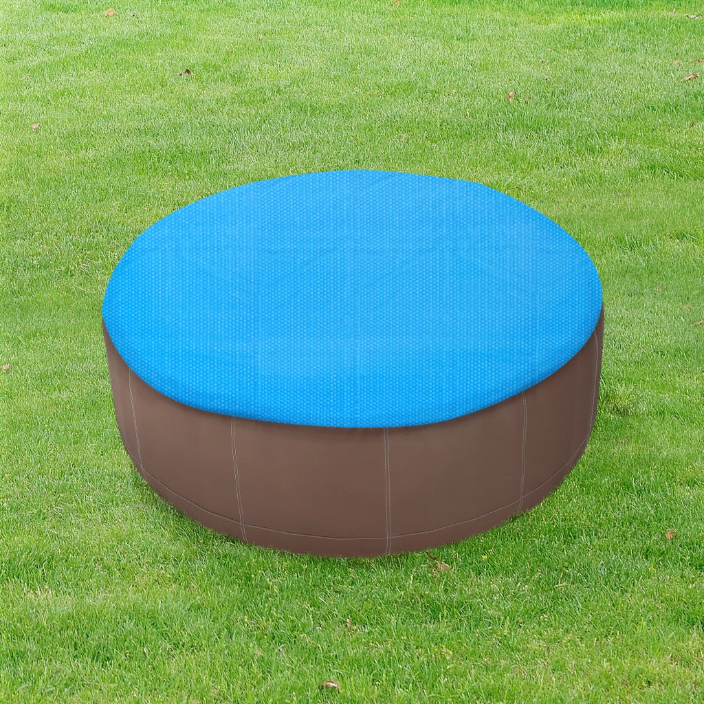 Telo di Copertura per Piscine Tonde Fuoriterra  Ø 549 cm Telone Estivo Galleggiante [en.casa]