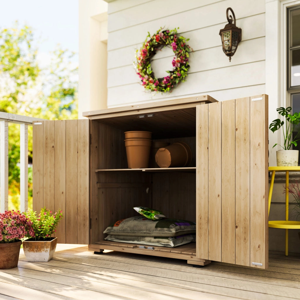 Box per cuscini da giardino ¨C zephmum ¨C grigio scuro 77.5x88x90 cm