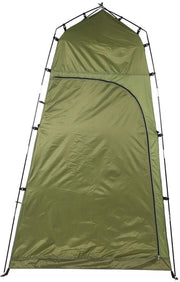 Tenda per la doccia grande capacità - tenda da campeggio portatile - cabina di doccia con tenda - tessuto impermeabile a poliester - resistente al vento - finestre con cerniera interna - tenda per la privacy