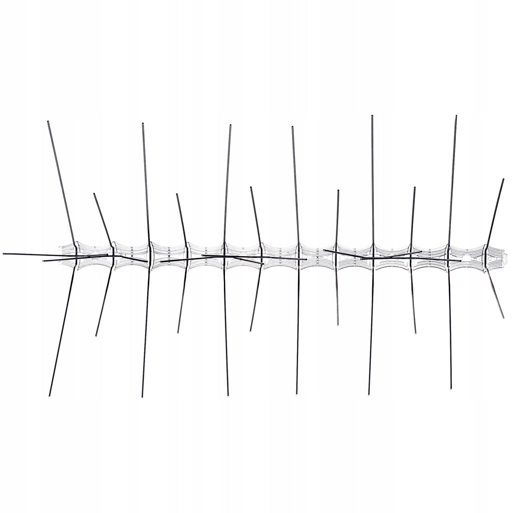 KADAX Punte anti-piccioni in acciaio inox, 26 cm, dense e resistenti, 9 pezzi, 3M