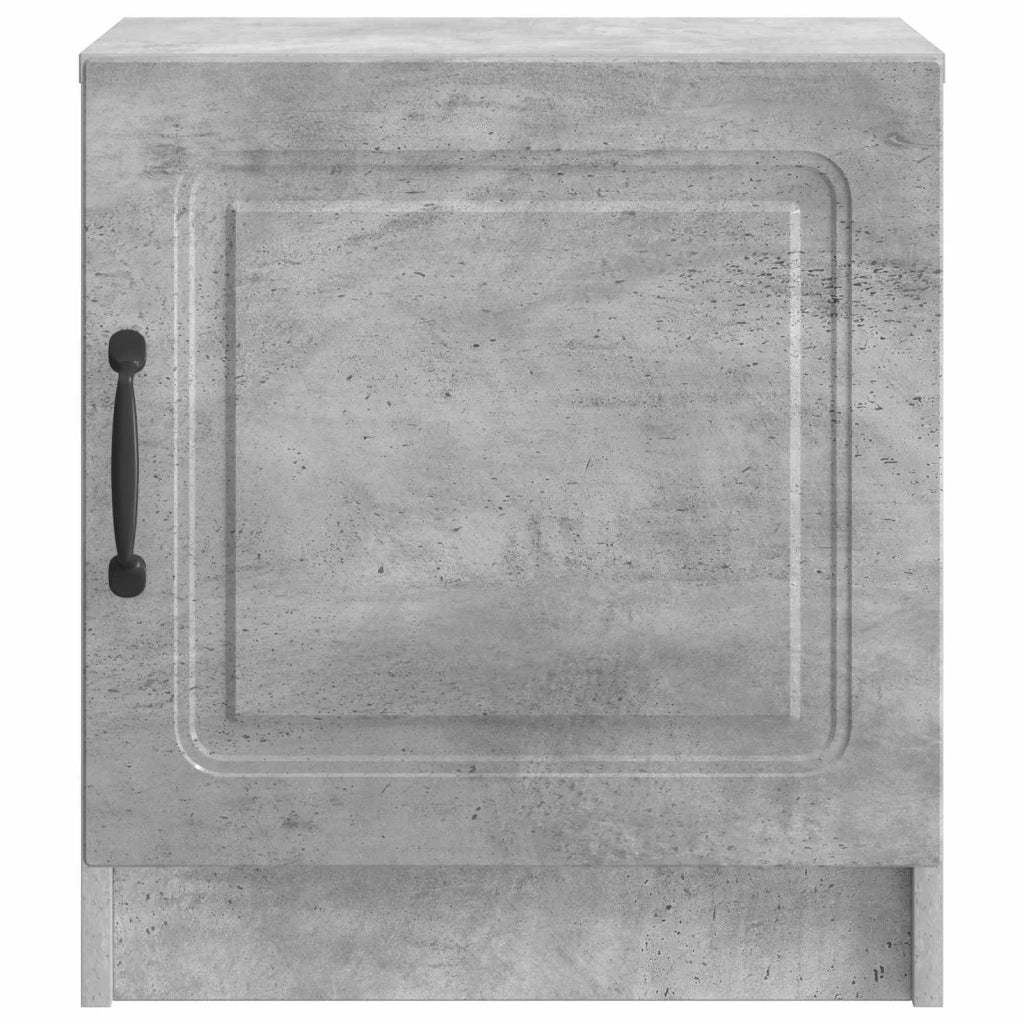 Armadio da Notte 2 pcs Grigio Cemento 43 x 34,5 x 47 cm 895722