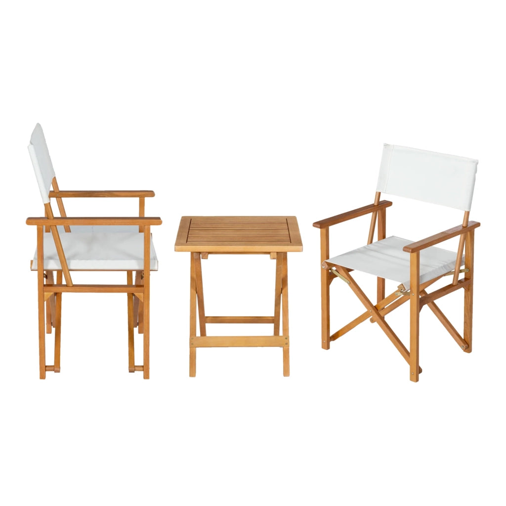 Set di mobili da giardino da 3 pezzi in legno di eucalipto bianco naturale 03_0009417