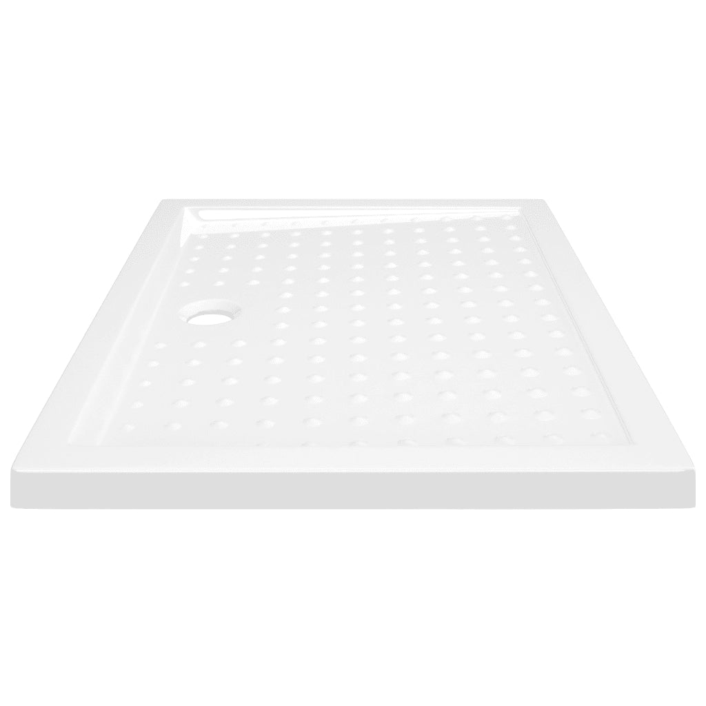 Piatto Doccia con Superficie Puntinata Bianco 90x70x4 cm in ABS 148896