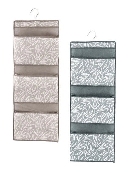 1 Pezzo Contenitore Appendino in TNT con 3 Tasche 30 x 80 cm 2 Colori