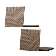Vicco Pannello a parete Rovere 8 pezzi, sinistra + destra