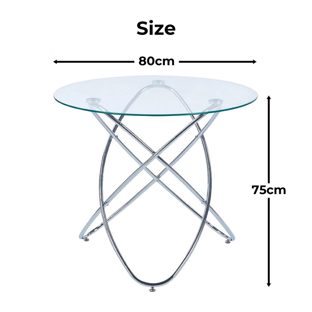 Set Tavolo da Pranzo con 4 Sedie ¨C Xylo ¨C Set 5 Pezzi