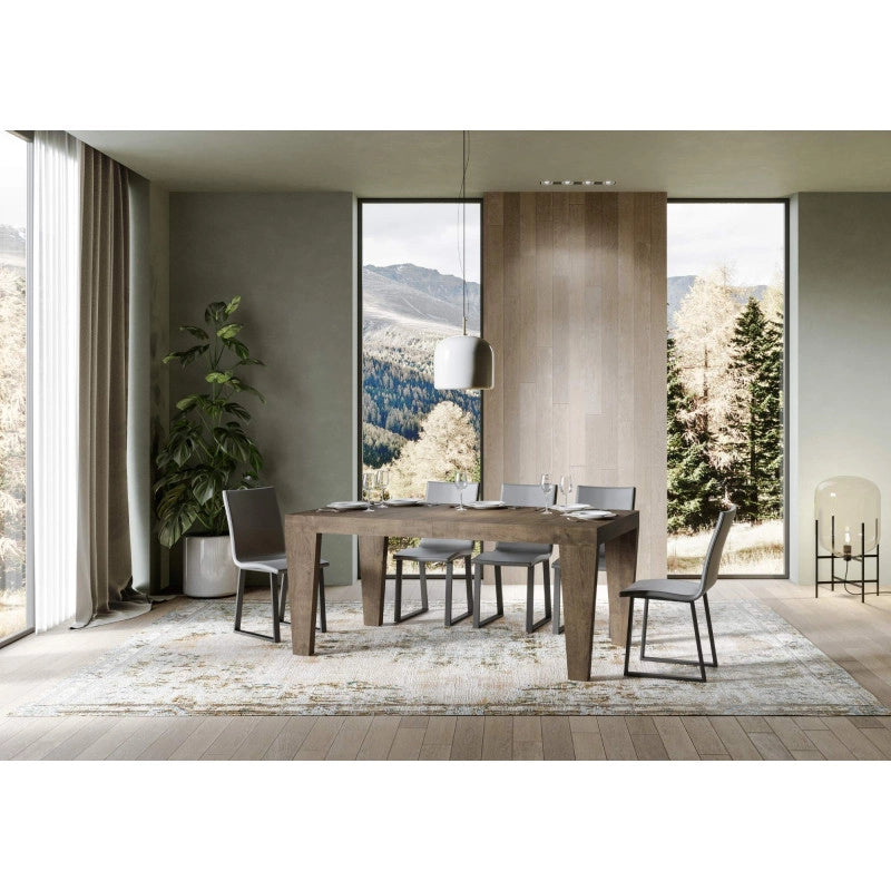 Tavolo allungabile 200/304x90 cm Spimbo - Noce