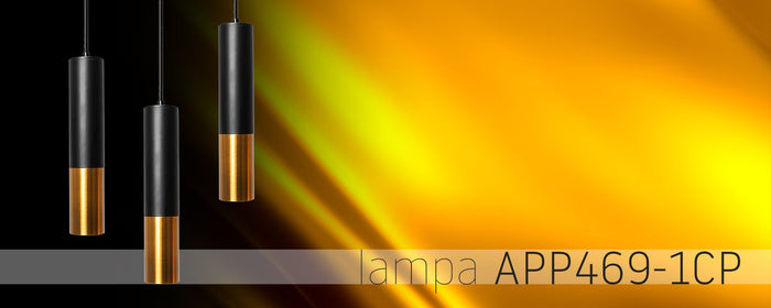 Lampada Da Soffitto Pensile Geometrica Circolo Oro Gold APP469-1CP