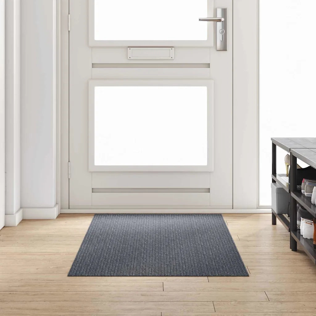 Runner in Moquette Grigio 80 x 200 cm Tessuto