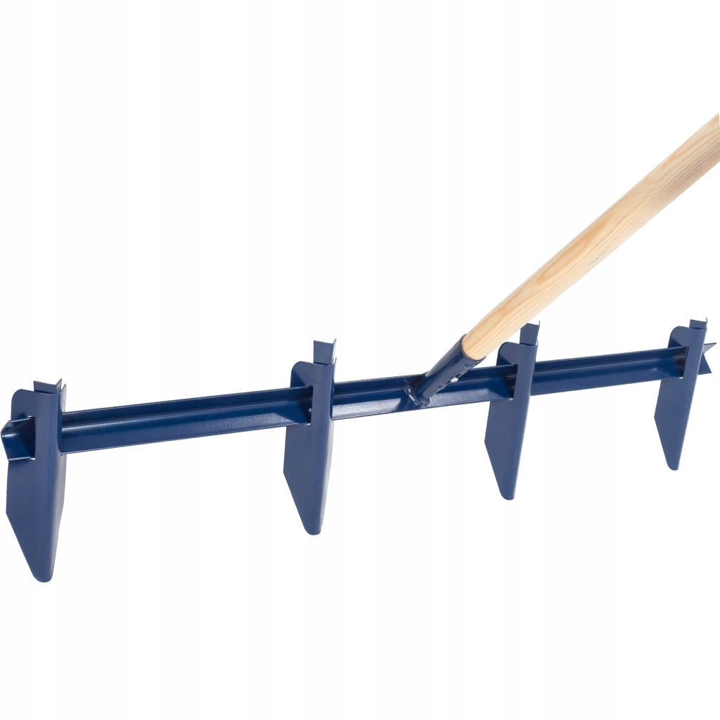 Marcatore da giardino KADAX per piantare e seminare, regolabile, 4 punte, grande, 80 cm, solido