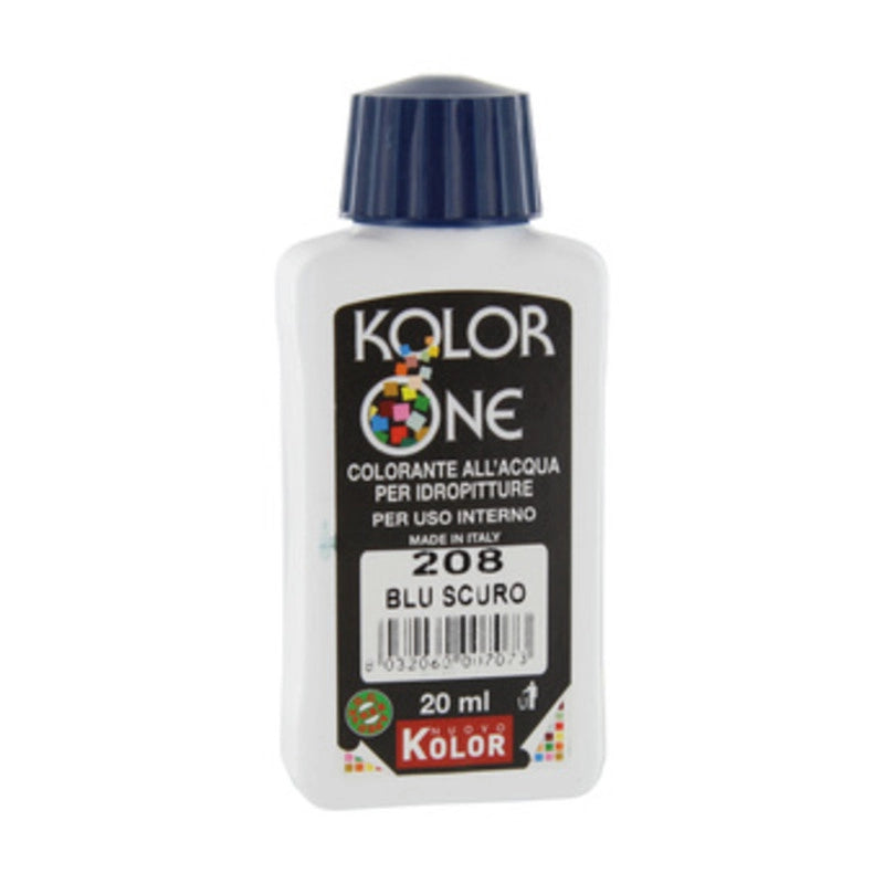 COLORANTE KOLOR ONE 20 ML BLU SCURO 208- 12,0 pz