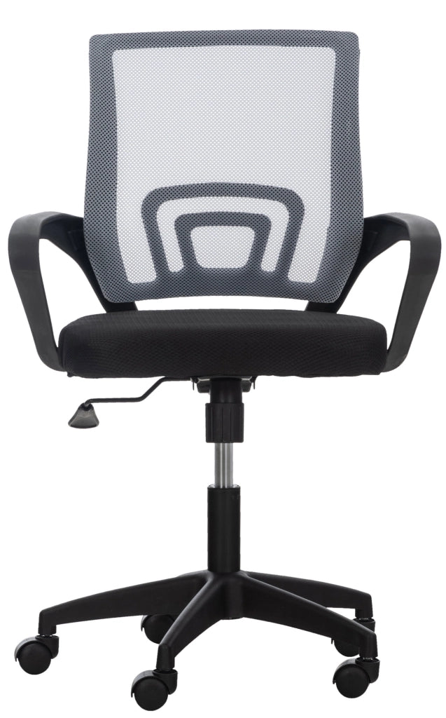 Sedia da ufficio Auburn con ruote grigio
