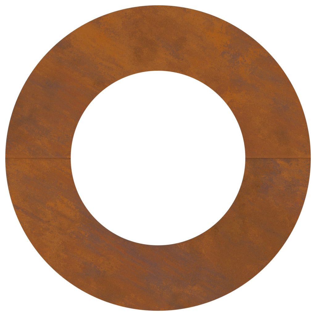 Fioriera in Acciaio Corten Acciaio corten Media Intarsi Decorativi