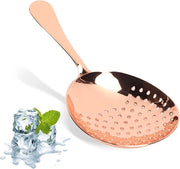 Strumento per la Mixologia a Martello a Cottura in Acciaio Inossidabile - Skimmer Multifunzionale per Bar Cocktail - Rose Gold.