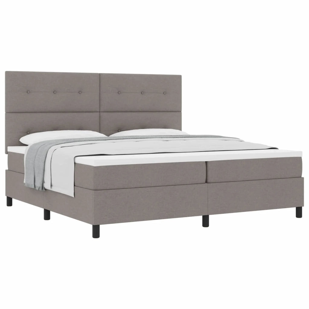 Letto a molle con materasso Talpa 200 x 200 cm Tessuto 3339417