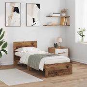 Struttura del letto-Giroletto Legno vecchio 75 x 190 cm Legno multistrato 403326