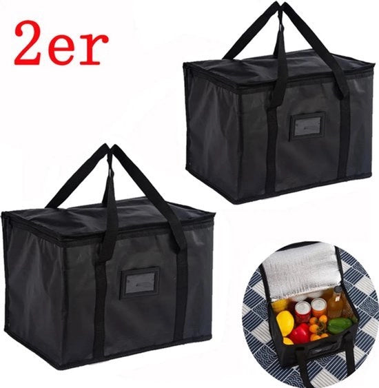 Set di 2 contenitori isolanti/boxe frigorifere/contenitori frigoriferi da 50L/contenitori per bevande/contenitori per picnic