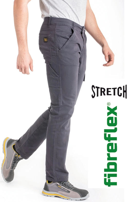 Rica Lewis 5429980 Carp28 Jeans Uomo Cotone Stretch Fibreflex Vestibilita' Regular Comfort Multitasche colore Antracite