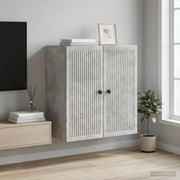 Mobiletto a muro Grigio Cemento 59 x 31 x 60 cm 897898
