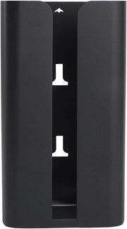 Cassetto di Stoccaggio per Tissue da Parete Grande con Apertura Ampia, Reutilizzabile, Sostenibile e Spazievolutivo per Salotto e Bagno (Nero)