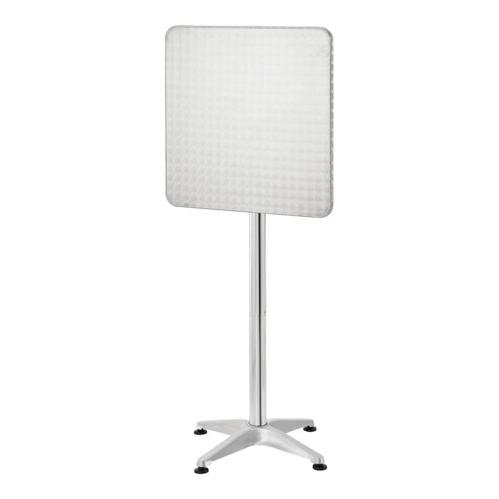 Tavolo da bistrot quadrato con altezza regolabile 75 cm / 115 cm 03_0008556