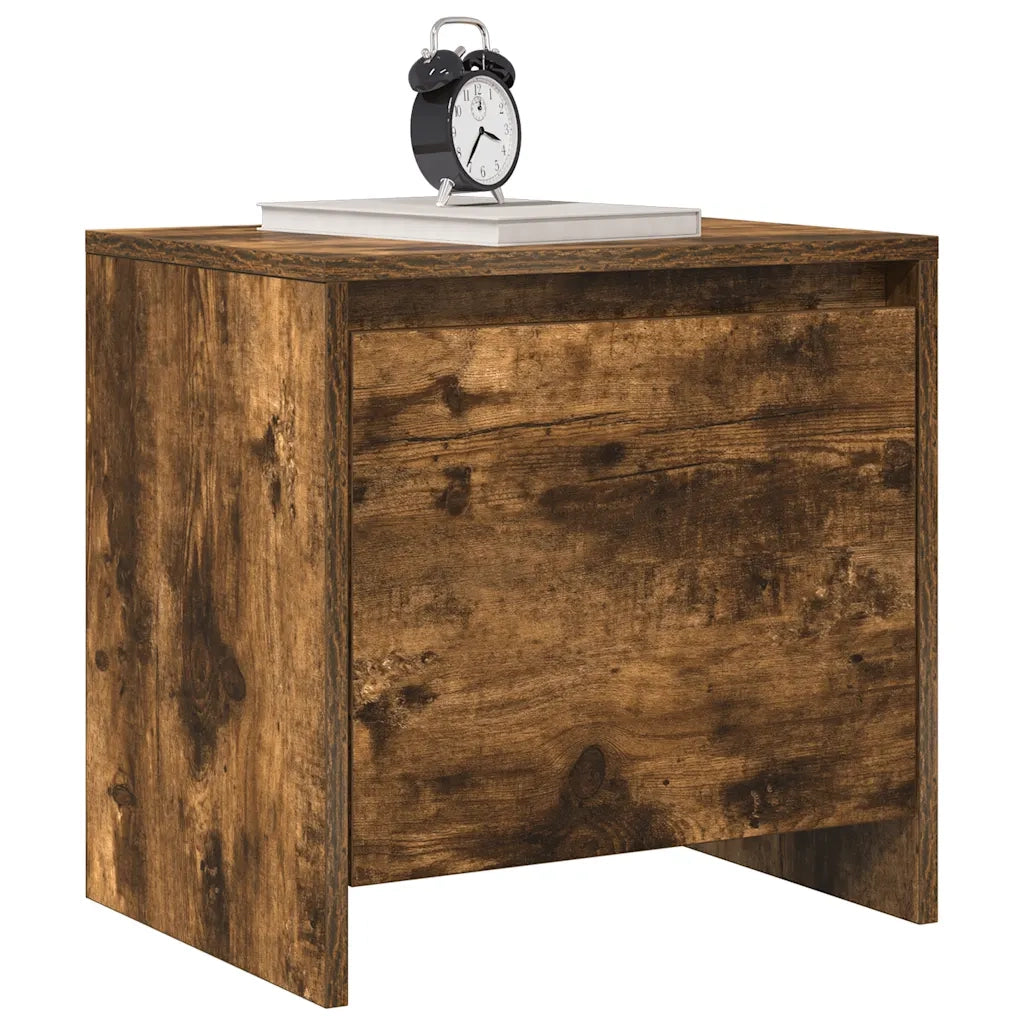 Comodino Rovere Fumo 45x34x44,5 cm in Truciolato cod mxl 30895