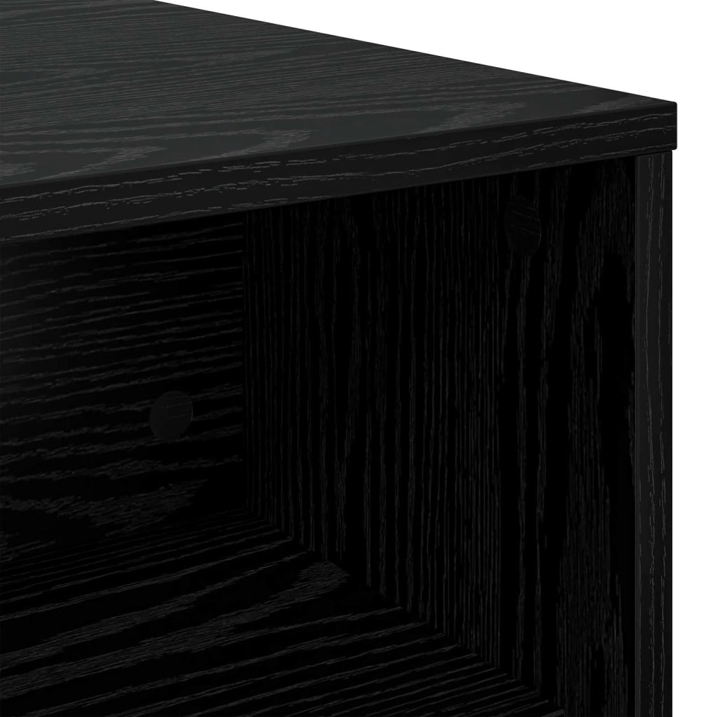 Tavolino da salotto Rovere Nero 100 x 50 x 40 cm 8000285