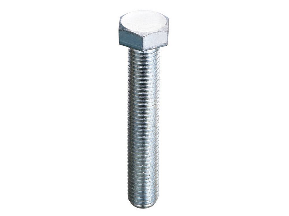 25pz vite in acciaio 8.8 5739 te filettatura totale  m16x 50 x2 mm. cod:ferx.vit17150