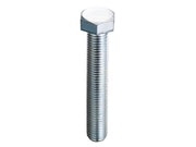 25pz vite in acciaio 8.8 5739 te filettatura totale  m16x 50 x2 mm. cod:ferx.vit17150