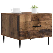 Tavolino da salotto | Tavolino da caff¨¨ | Tavolino da Soggiorno con cassetto Legno antico 49 x 50 x 40 cm