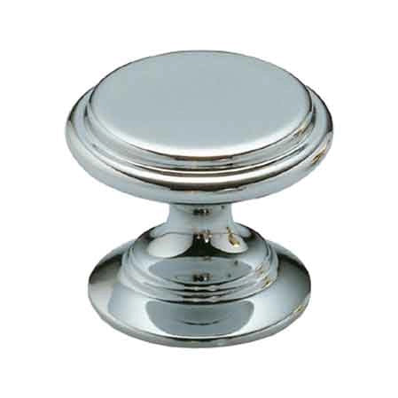 POMOLO PER MOBILI '2174' 25 mm - Nickel satinato - 10 pezzi