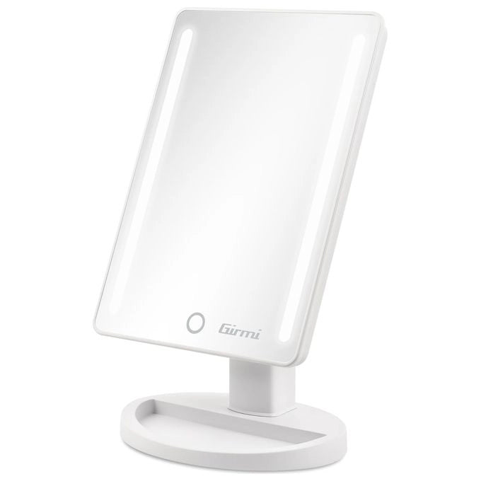 Girmi BE04 specchietto per trucco Libera installazione Rettangolare Bianco