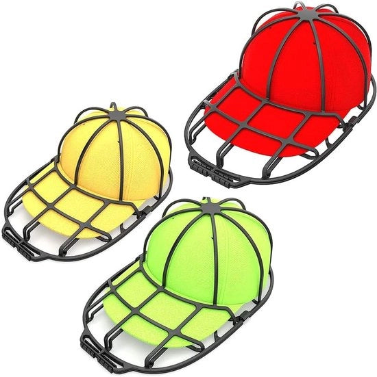 Set di Lava Caps 3 in 1 - Orecchioni per Cappello e Pet con Fermo con Regolazione Adattabile