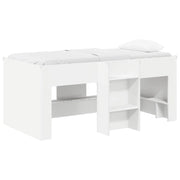Letto Alto per Bambini | Letto Infantile | Lettino 2 pcs Bianco 163 x 101,1 x 68,5 cm