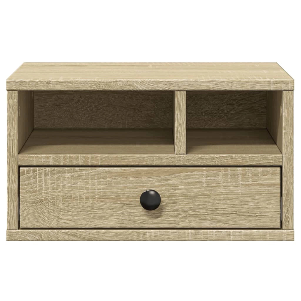 Supporto per stampante Sonoma scrivania/unità da scrivania 40 x 32 x 22,5 cm legno ingegnerizzato marrone 02_0044779